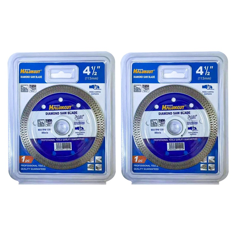 Алмазный диск для резки плитки 115мм, турбо, горячее прессование