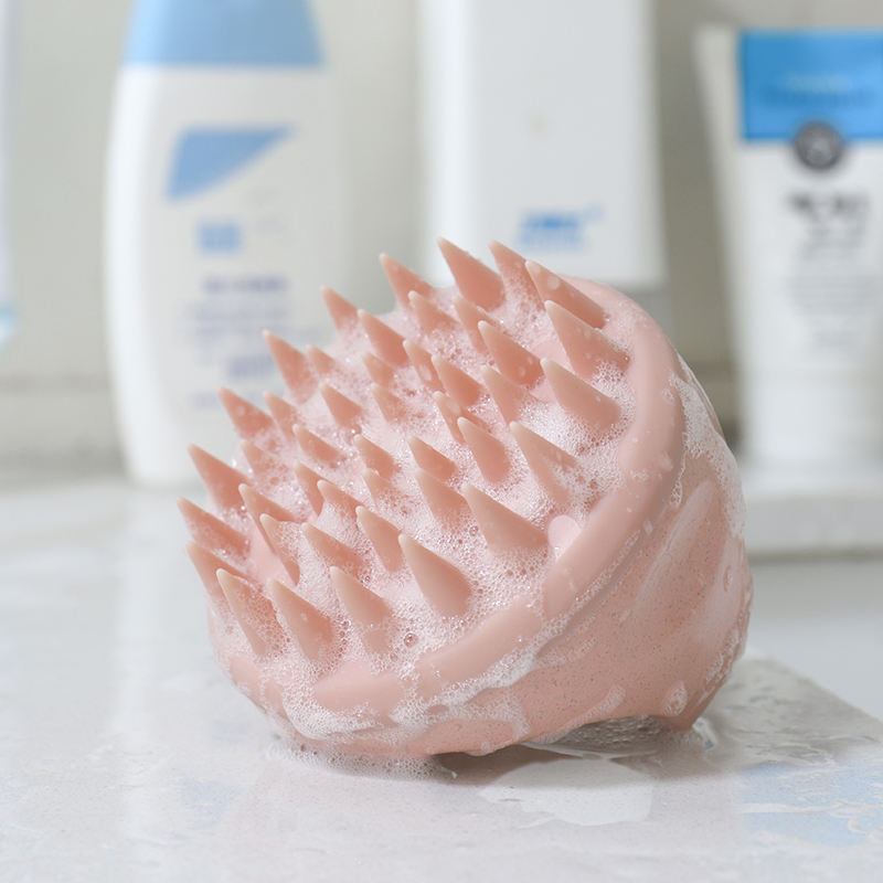 New Head Scrubber Hair Massager Shampoo Brush Scalp Brush Scalp Massager Silicone