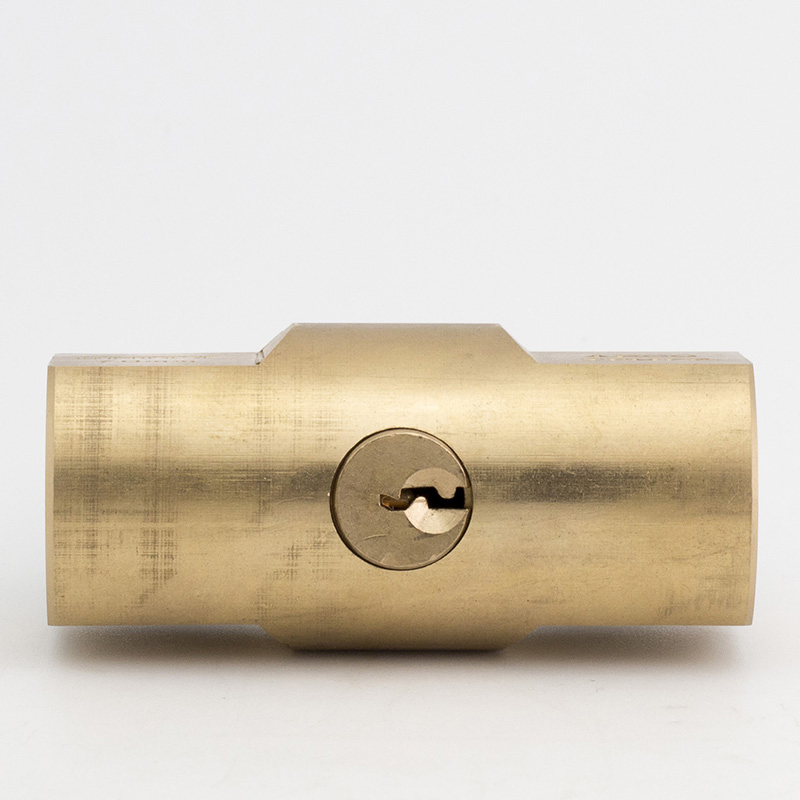 Hammer Lock Brass Padlock Heavy Duty Solid Brass Security Padlock Double Locking