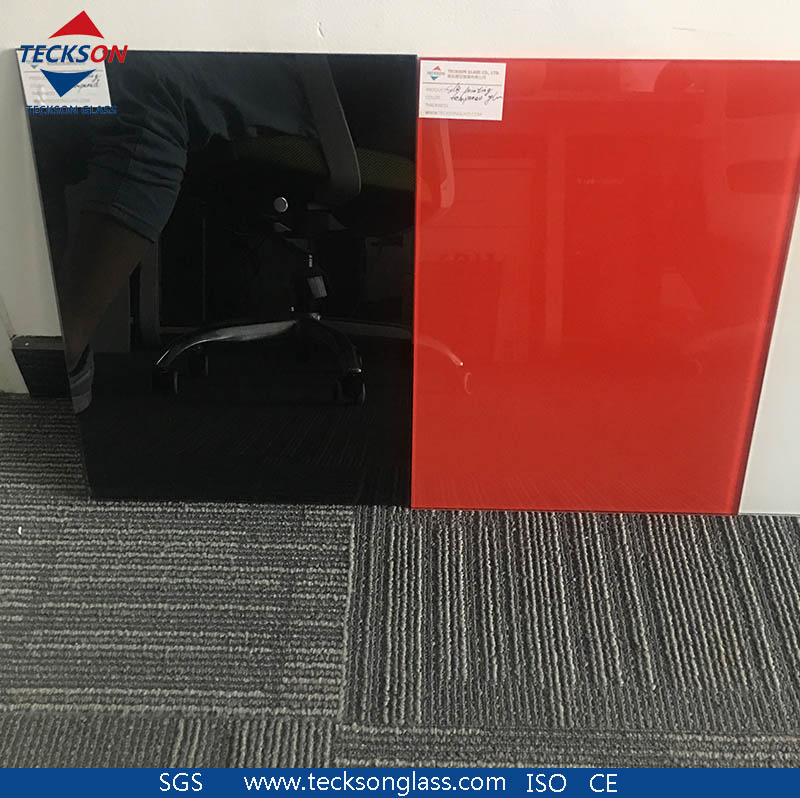 3-12mm Black Lacquered Glass with High Quality for Building Glass