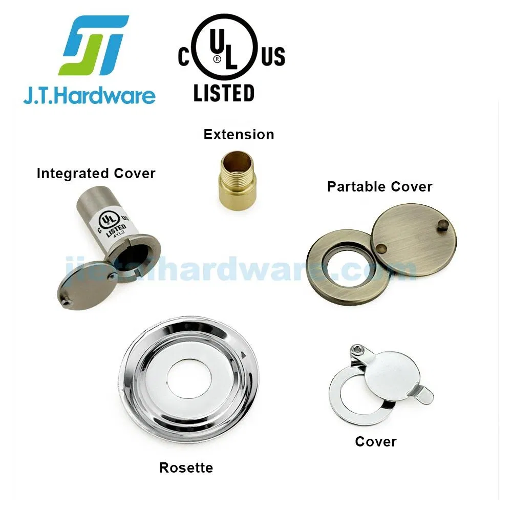 Jthardware Factory Listed HD Glass Lens Solid Brass Wide Angle Peephole Door Viewer