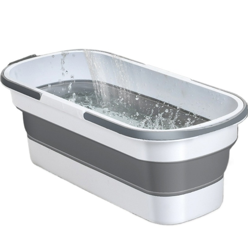 Promotional Great Quality Wholesale Plastic Large Capacity Handle Handy Baskets Drums Pails