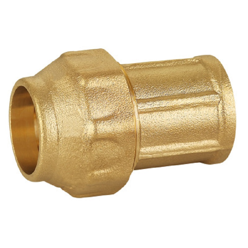Brass Compression Forging PE Pipe Connect 90 Degree Elbow Fitting