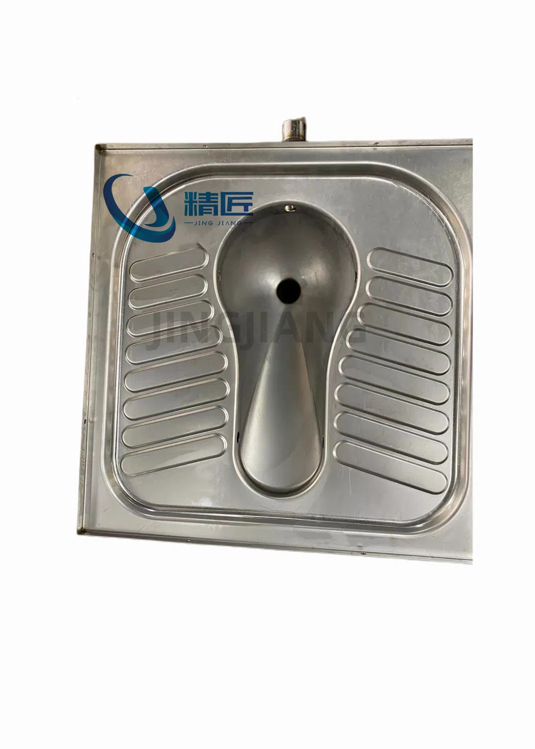 Sanitary Ware Stainless Steel Squatting Pan Trap Deep Drawing Deep Drawn