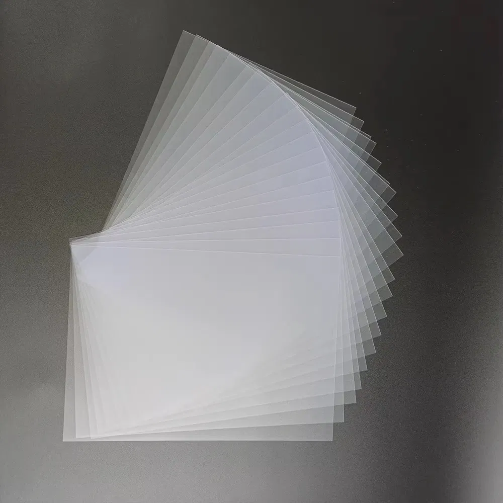 High-Quality Transparent Holographic Overlay Film for PVC Cards