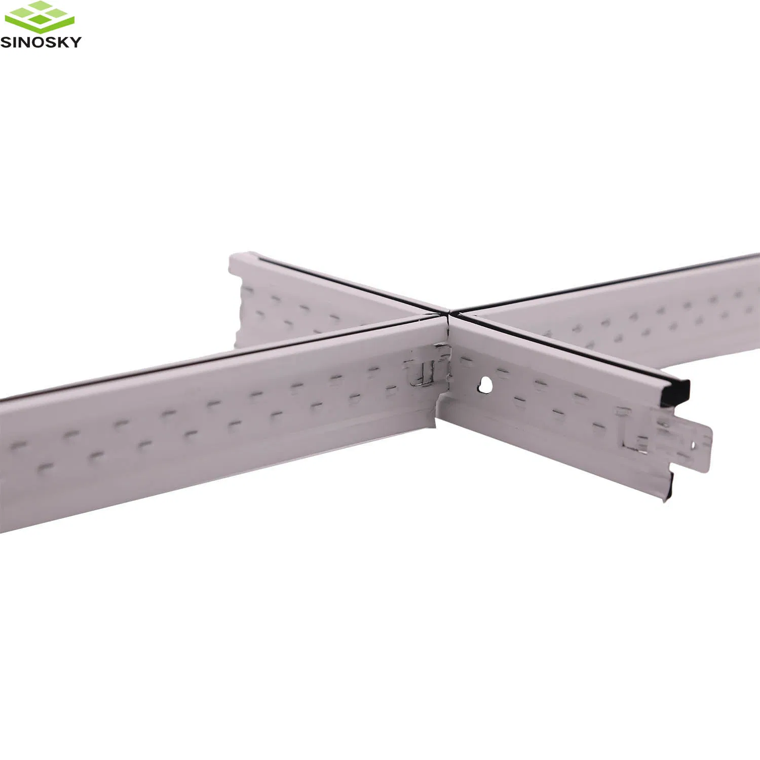 High Stability Interior Suspension Ceiling Tee Grid Metal Frame with Suspended Galvanized Ceiling T Grid