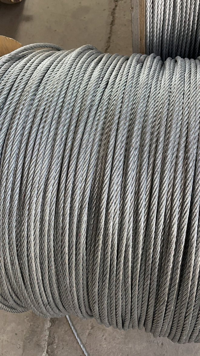 10mm PVC Coated High Quality 6X19 6X19s 6X19+Iws Steel Cable Steel Wire Rope Galvanized and Ungalvanized