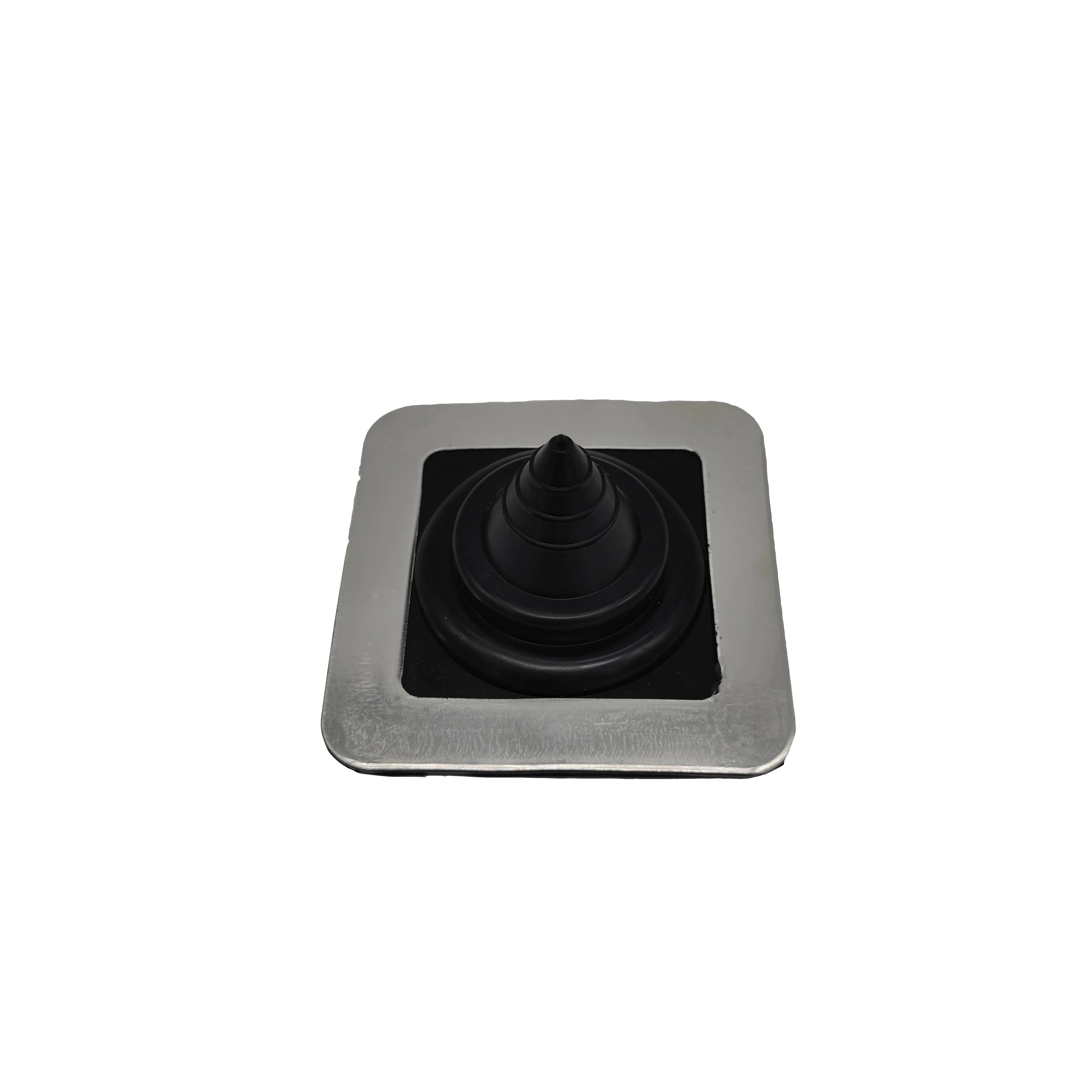 Small Square Base EPDM/Silicone Rubber Pipe Boot for Dust-Proof