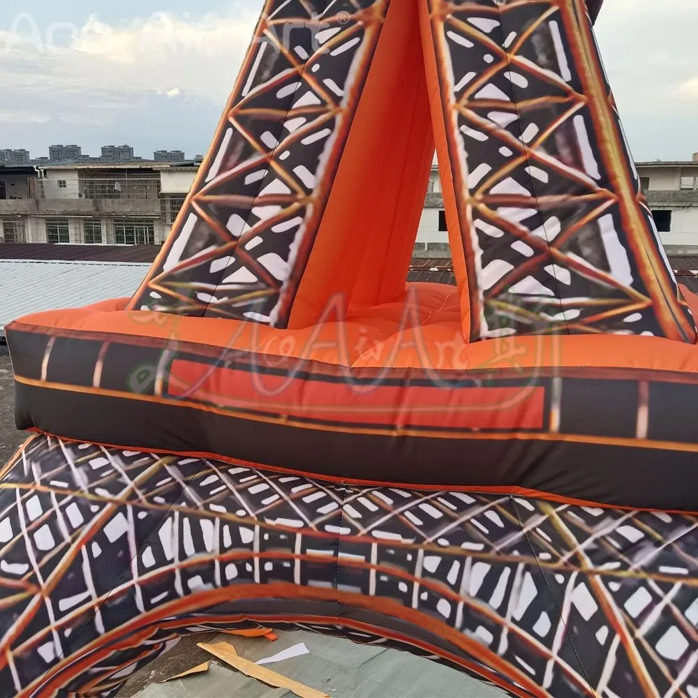 Famous Paris Building Inflatable Eiffel Tower Inflatable Model