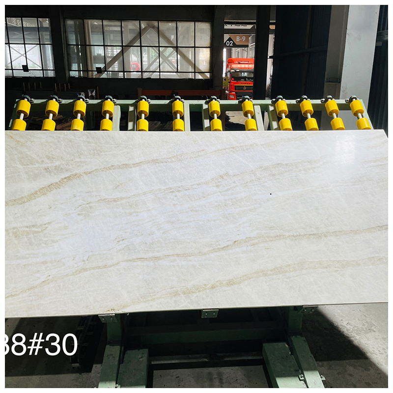 Brazilian Perla Santana Beige Exotic Quartzite Slabs