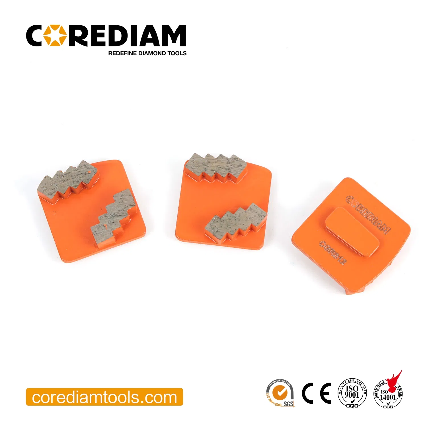 Алмазный шлифовальный сектор Redi Lock 100/120#