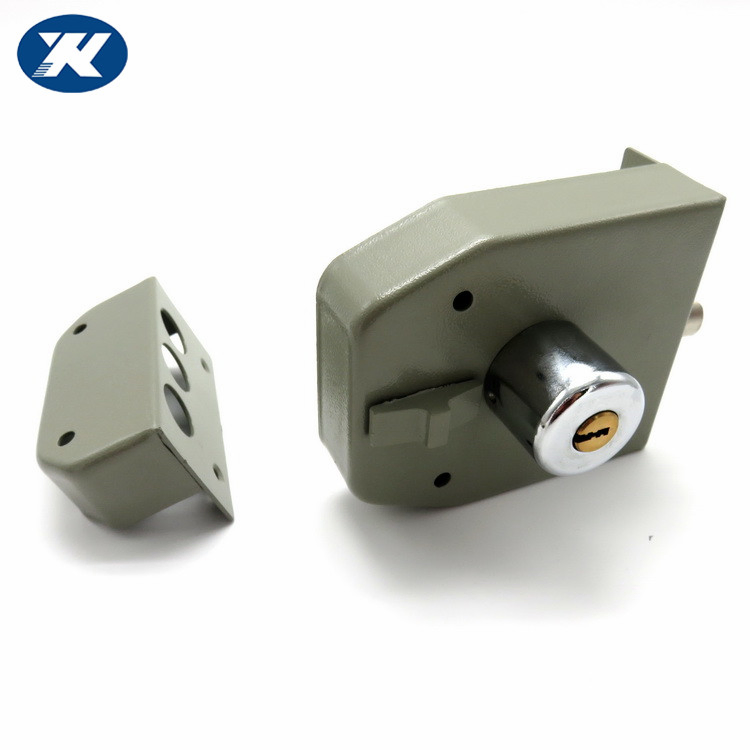 South American Market Brass Cylinder Anti-Theft Rim Door Lock