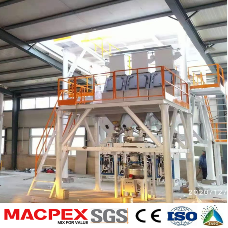 Reliable Mixing Plant for Dry Mortar, Tile Adhesive, and Putty Production