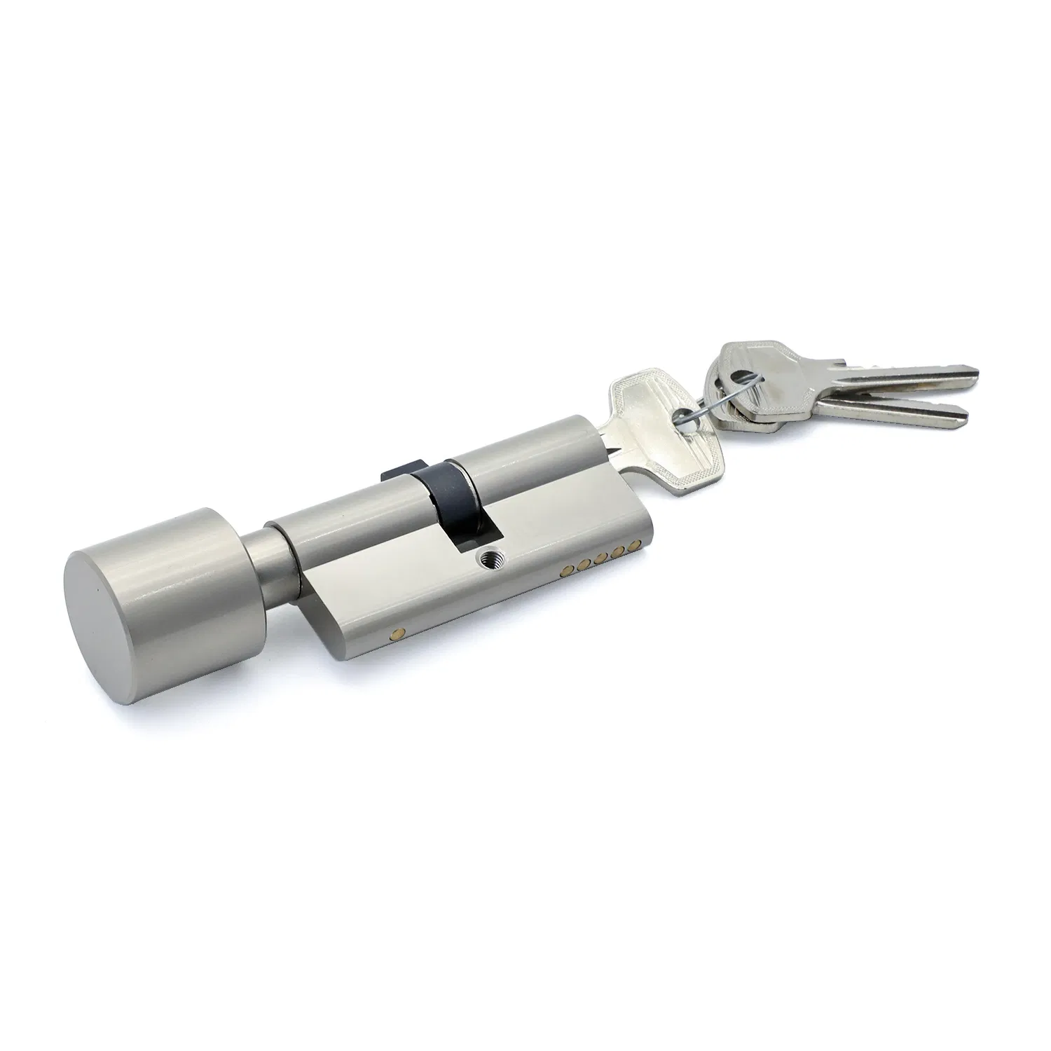 60mm/70mm/80mm/90mm Single Open Golden Surface Knob Lock Cylinder