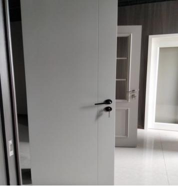 Waterproof WPC Interior Door with Sturdy Film Finish