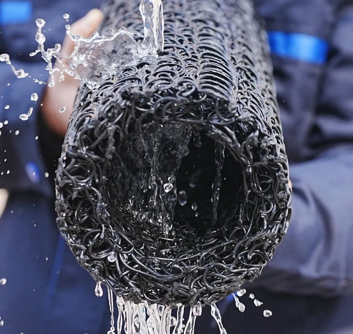 Polypropylene Plastic Blind Ditch Underground Freight Yard Drainage Plastic Blind Ditch