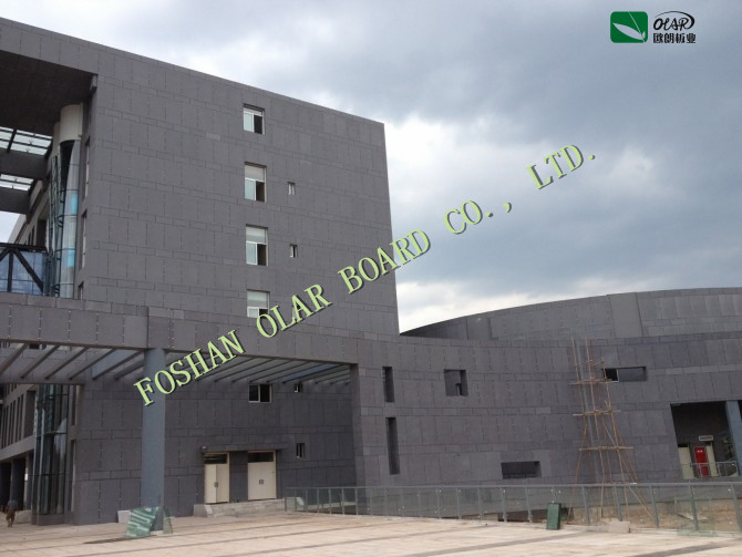 Fiber Cement Board Colored Fiber Reinforced Cement Facade/ Cladding Board for Building