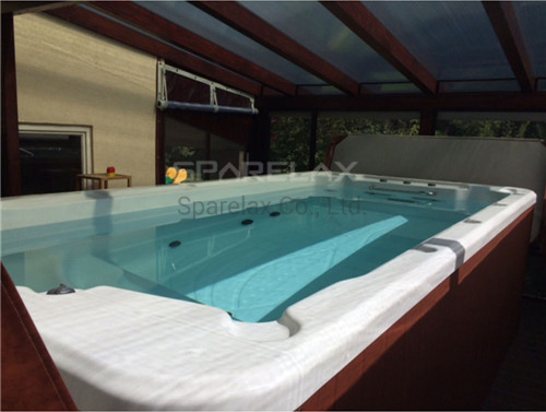 Garden 4.28m Endless Swimming Pool Swim SPA