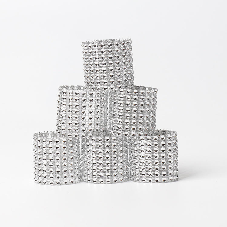 Luxury Elegant Napkin Ring Set for Wedding Table Decor