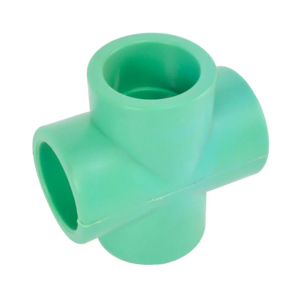 PPR Pipe Connection Cross Plastic Pipe Fittings