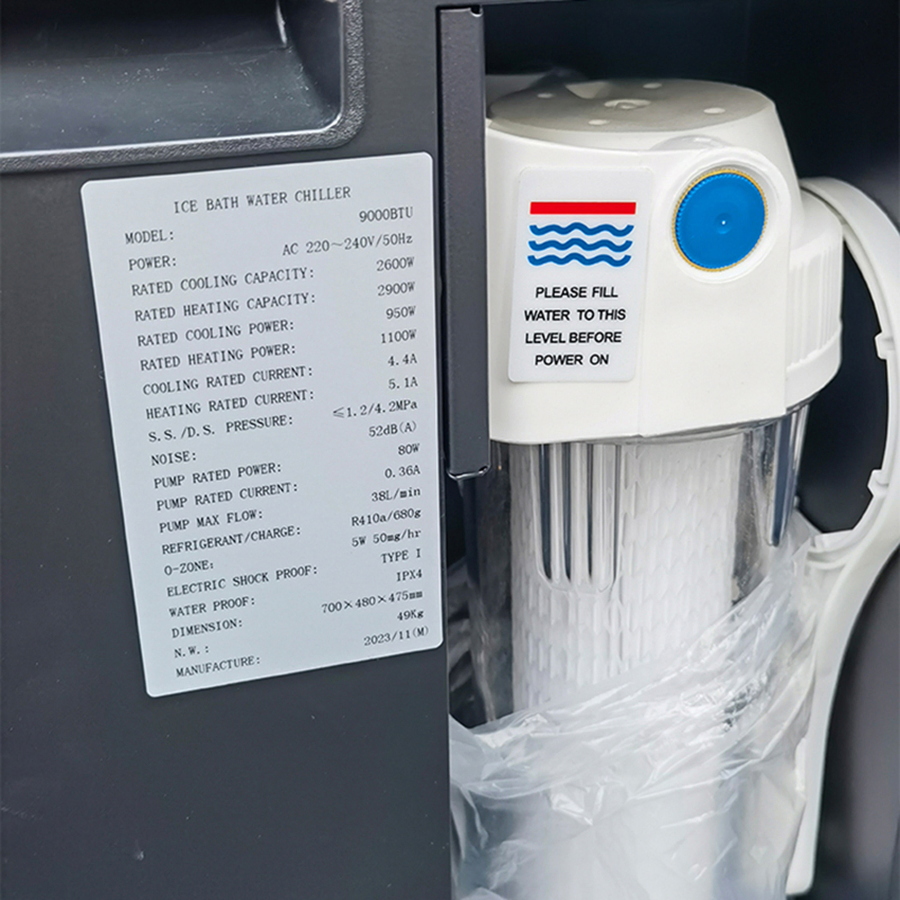 Custom Size Wooden Ice Bath Tub for Commercial Project