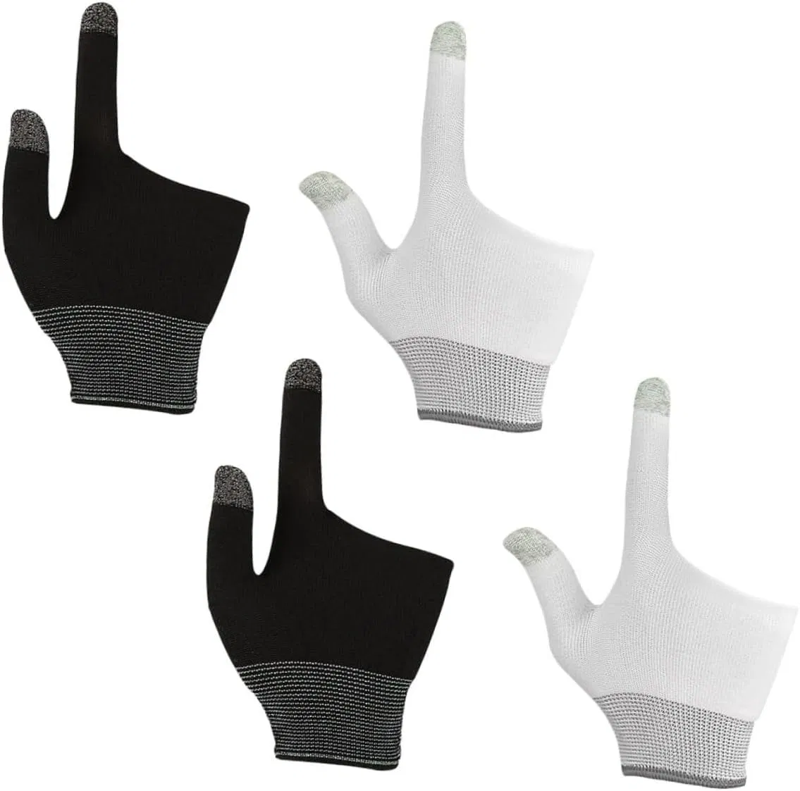 Nano Silver Fiber Gaming Gloves, High Conductivity