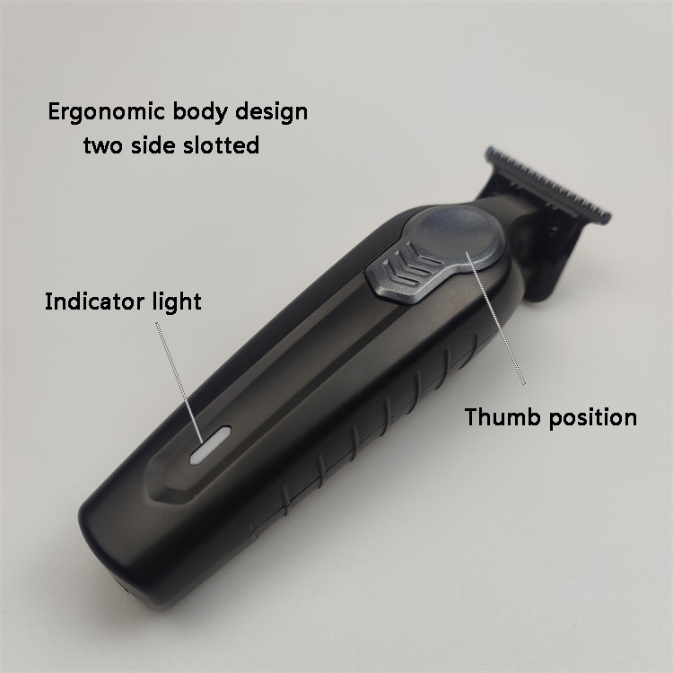 New Hair Trimmer Dlc Blade Oil Head Salon Trimmer Rechargeable Hair Clippers with Charging Base Men's Hair Cutting Machine