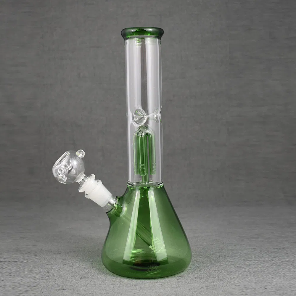 13inch Water Pipe Luminous Handmade Glass Joint 14.5mm Bubbler