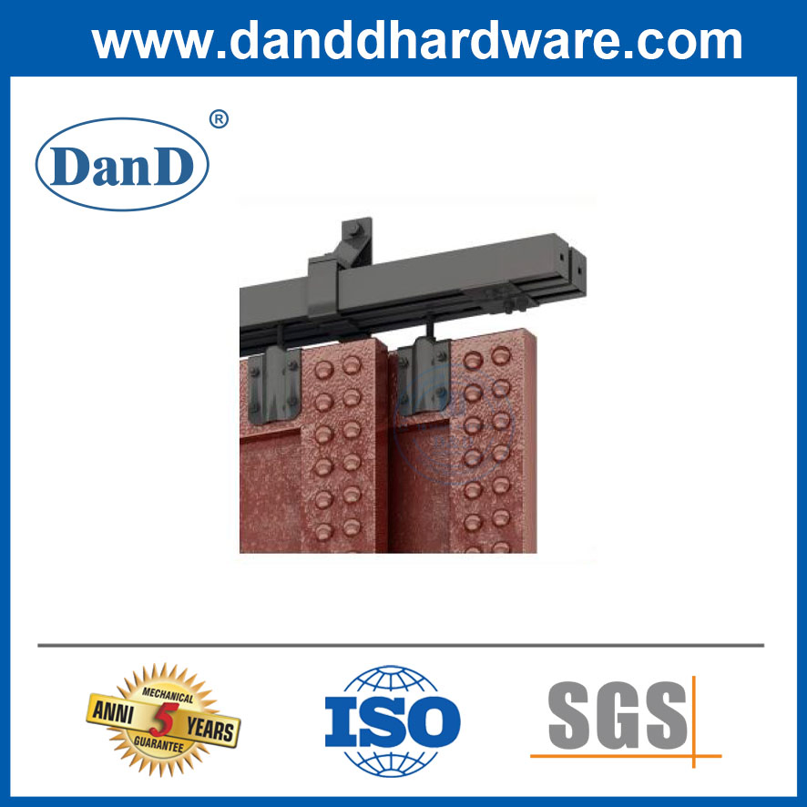 Professional Heavy Duty Sliding Door Hardware Set Screws Accessories Roller Track