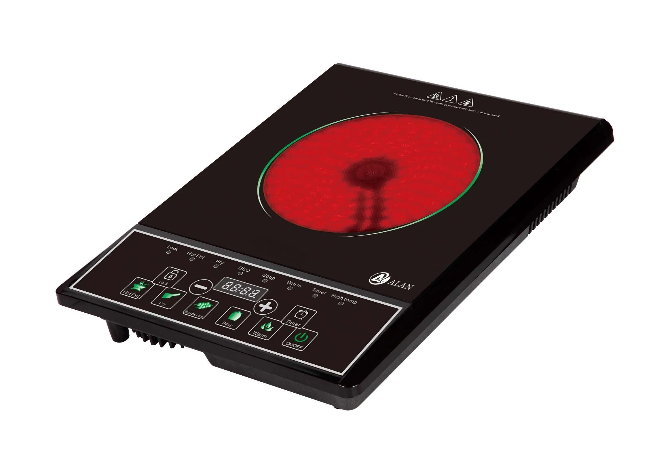 Best Seller Worldwide Popular Cheap Price Single Burner Infrared Cooker Hilight Cooker Halogen Cooktop