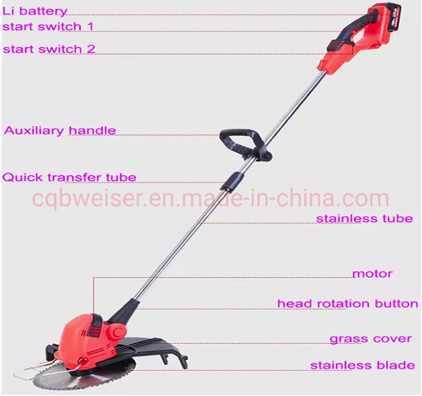 Аккумуляторная газонокосилка