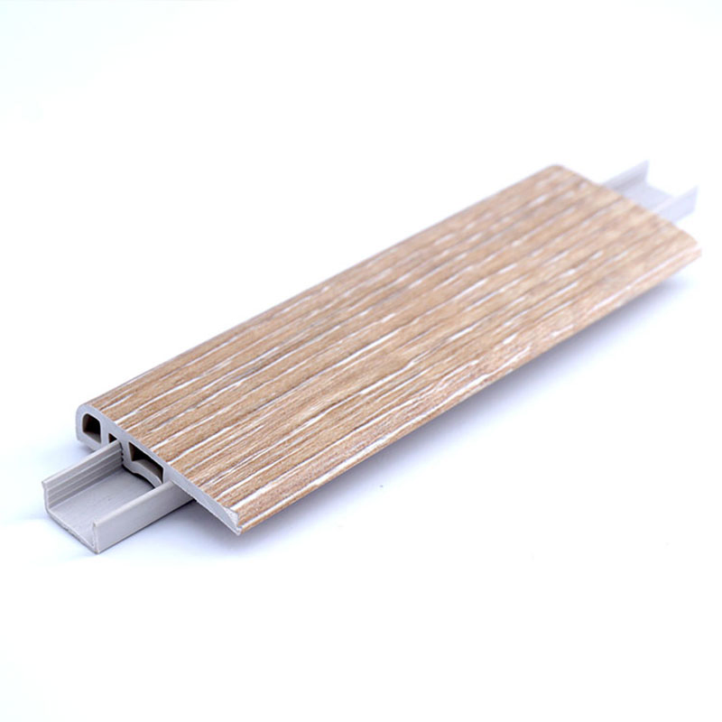 Spc Flooring Accessories Skritings WPC Floor Skirting End Cap