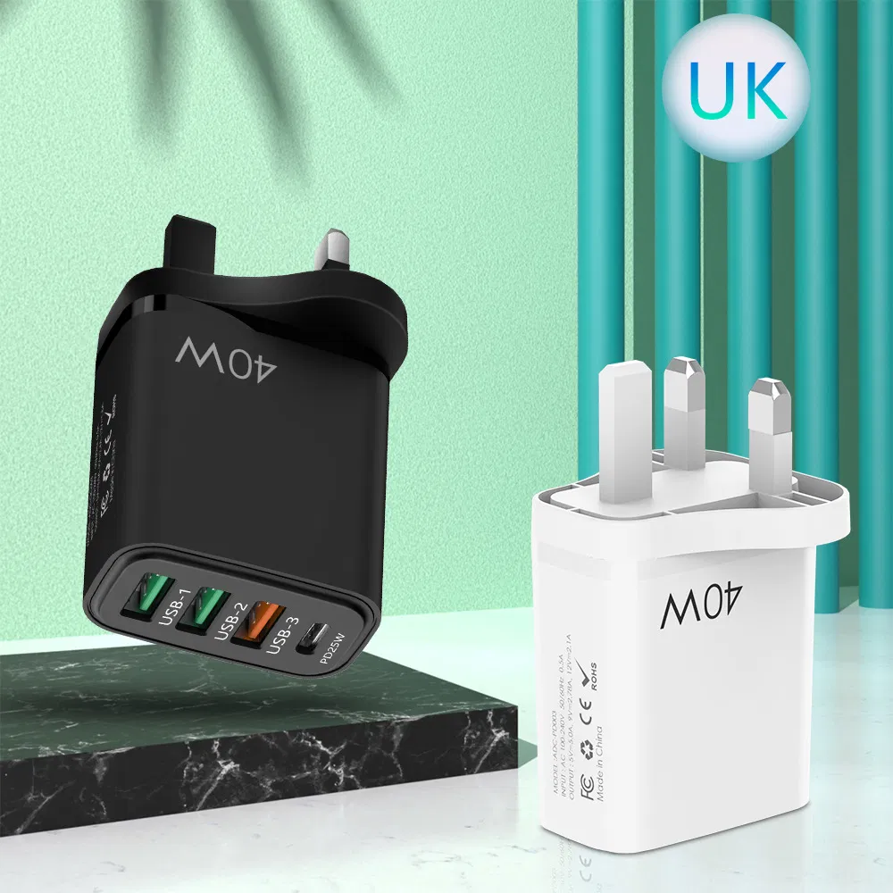 Быстрая зарядка 40W с несколькими портами