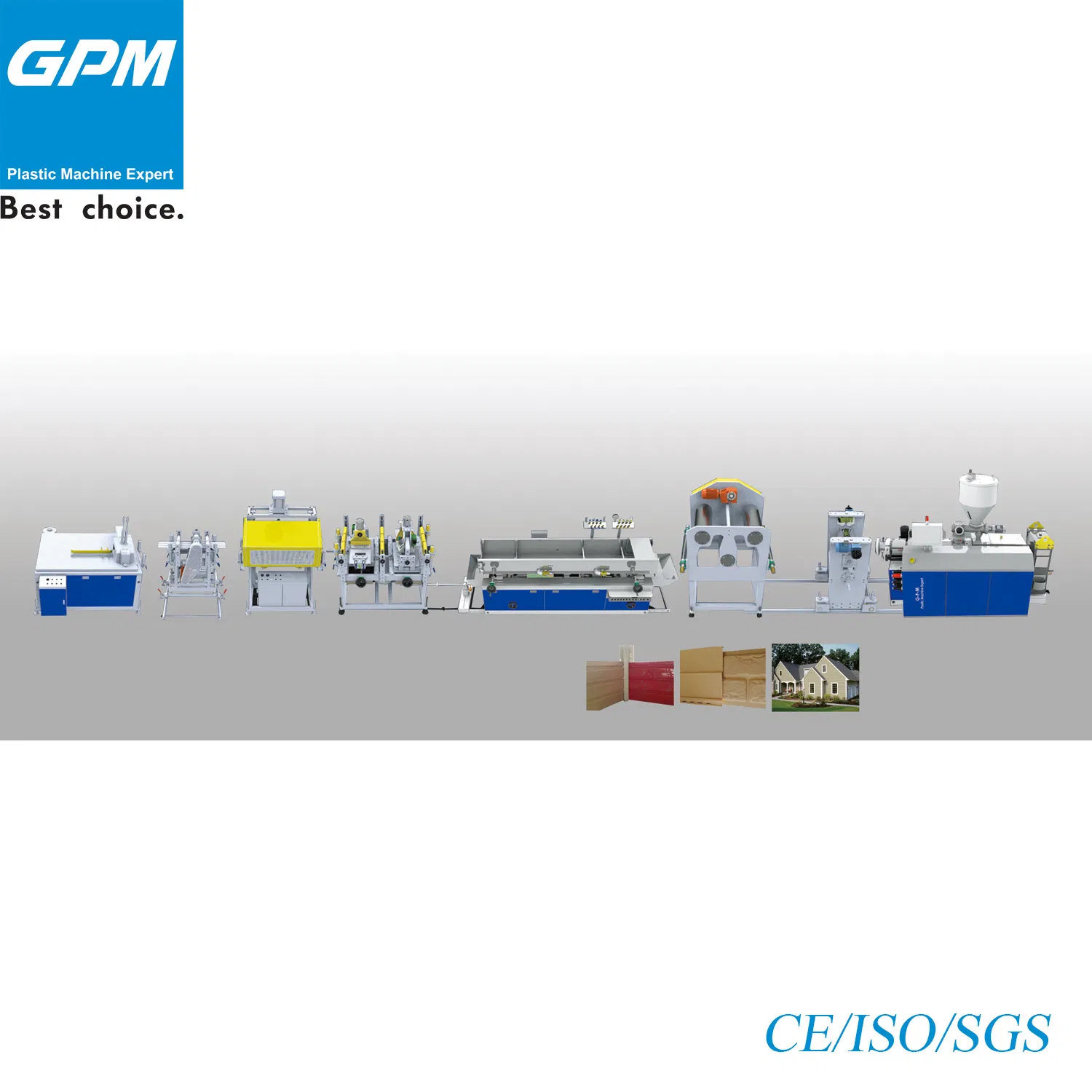 High Efficient PVC Soft Crystal Wallboard Extrusion Line