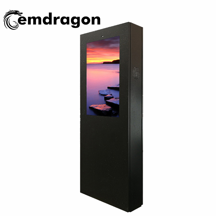 32-дюймовый ветроохлаждаемый вертикальный рекламный экран