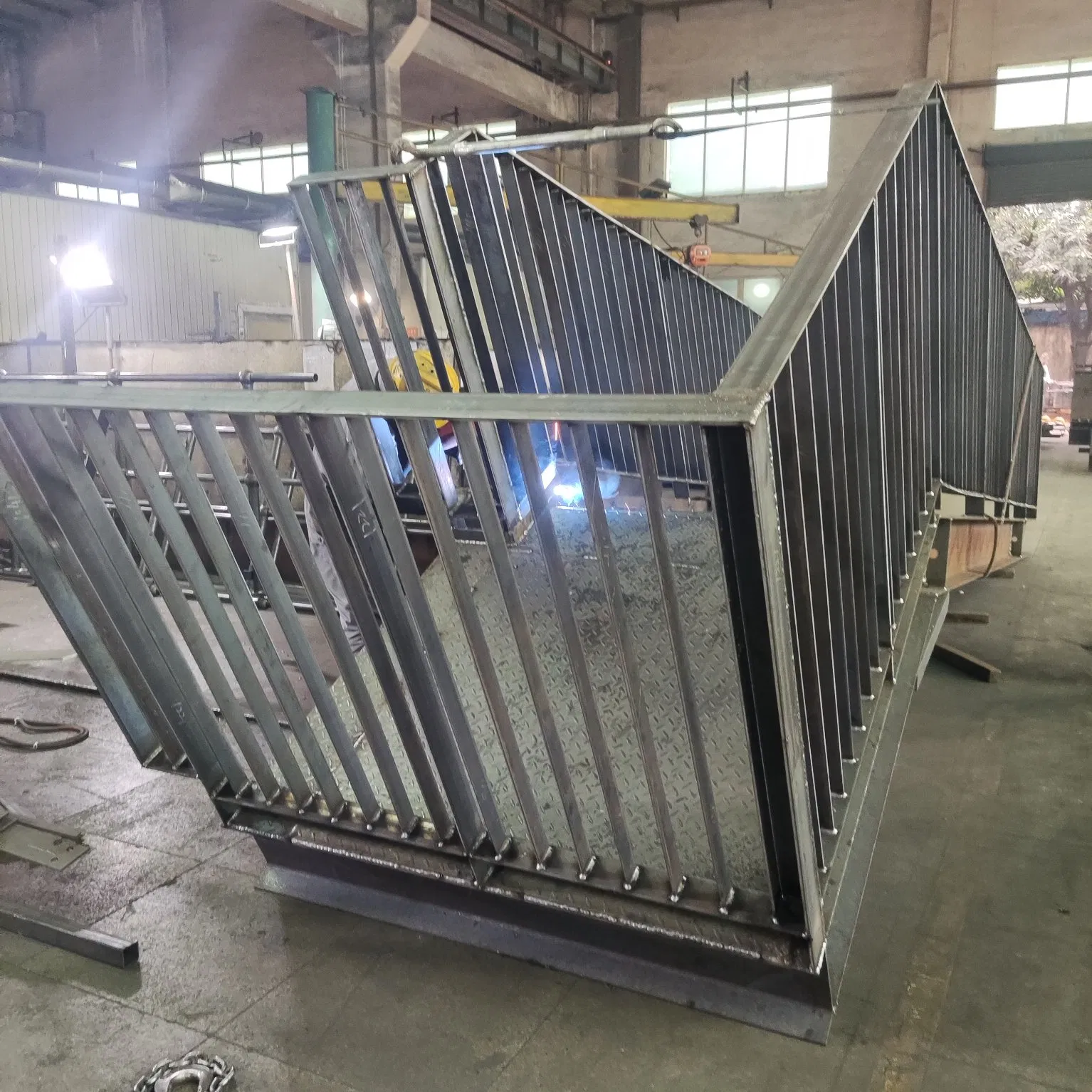 Jimu's Fabrication for Light Steel Structure Platform Walkway Scaffolding Stairway