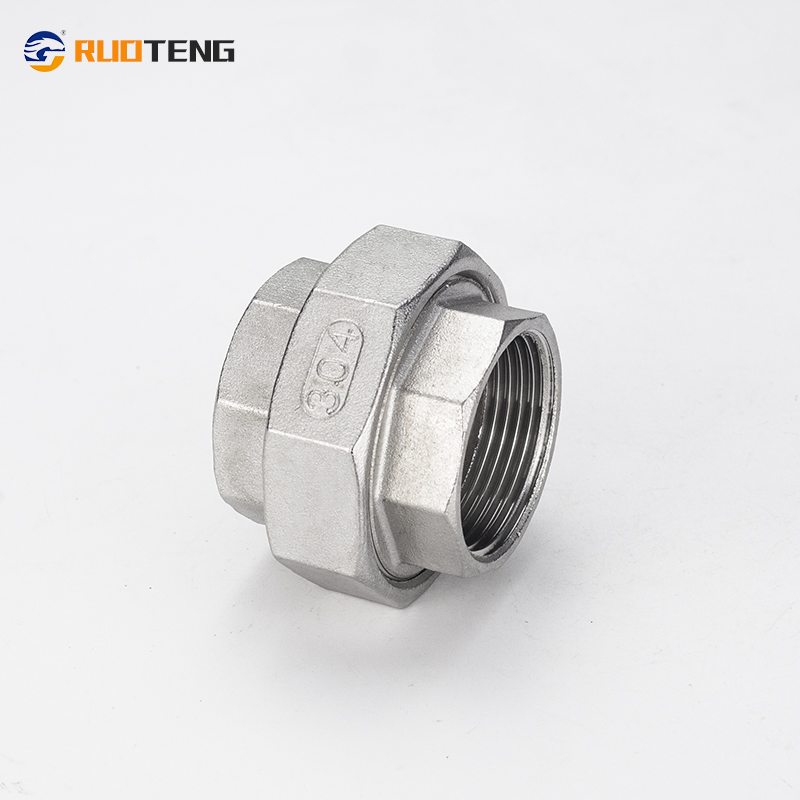 [Ruoteng] Stainless Steel Pipe Fitting SS304 BSPT NPT Female Threaded Union