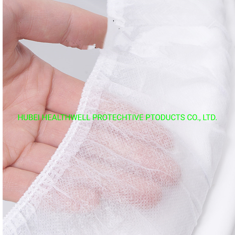 Natural White Color Non-Woven Fabrics Elastic Sanitary Toilet Seat Cover