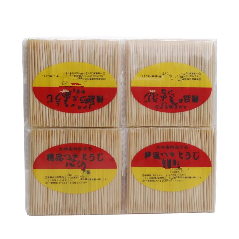 Зубочистки бамбуковые плоские