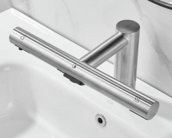 Sanitary Ware 3 In1 Auto Soap Dispenser Hand Dryer Induction Faucet