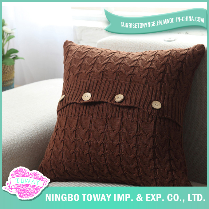 Decorative Pillowcase White Custom Cotton Cushion Cover Wholesale