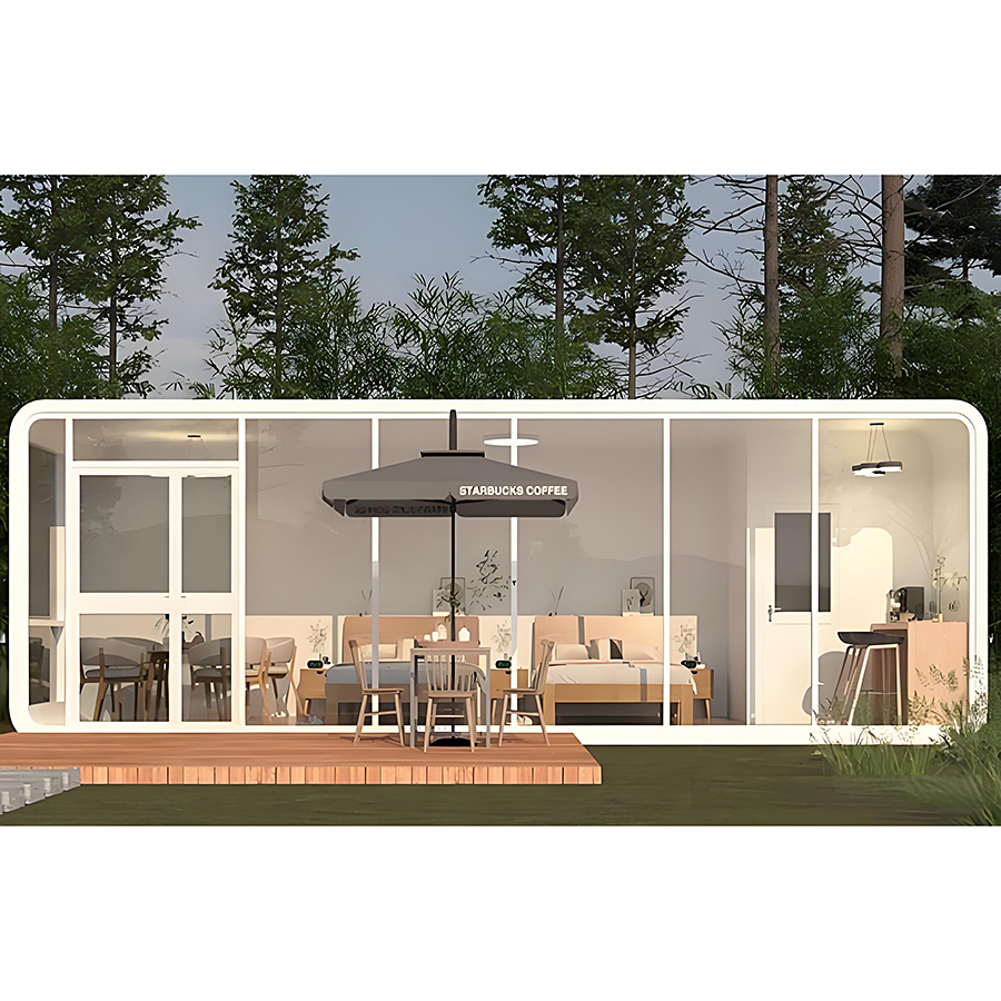 Fireproof Detachable Customize New Manufactured Homes Cheap Prefabricated House Apple Capsule