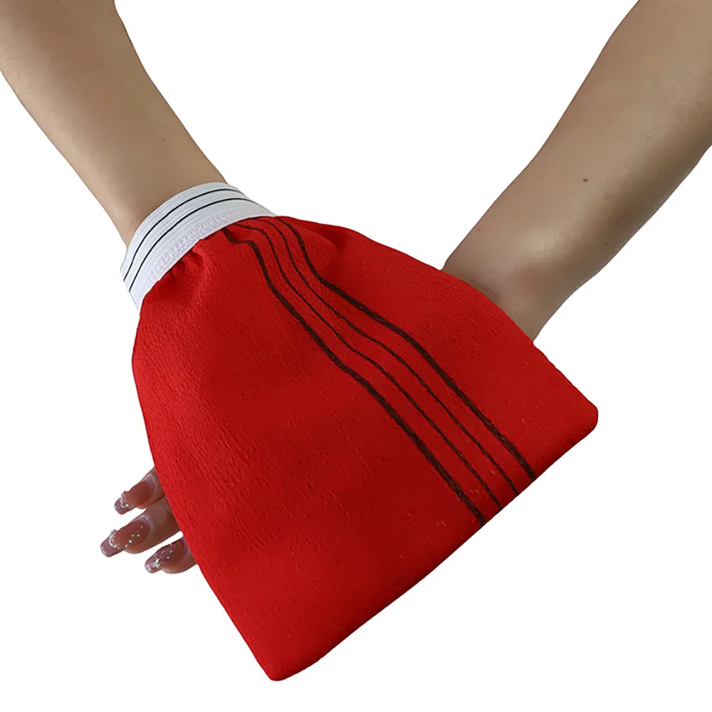 Bath Turkish Exfoliating Glove Custom Logo Deep Exfoliating Gloves for Shower Korean Skin Exfoliating Glove