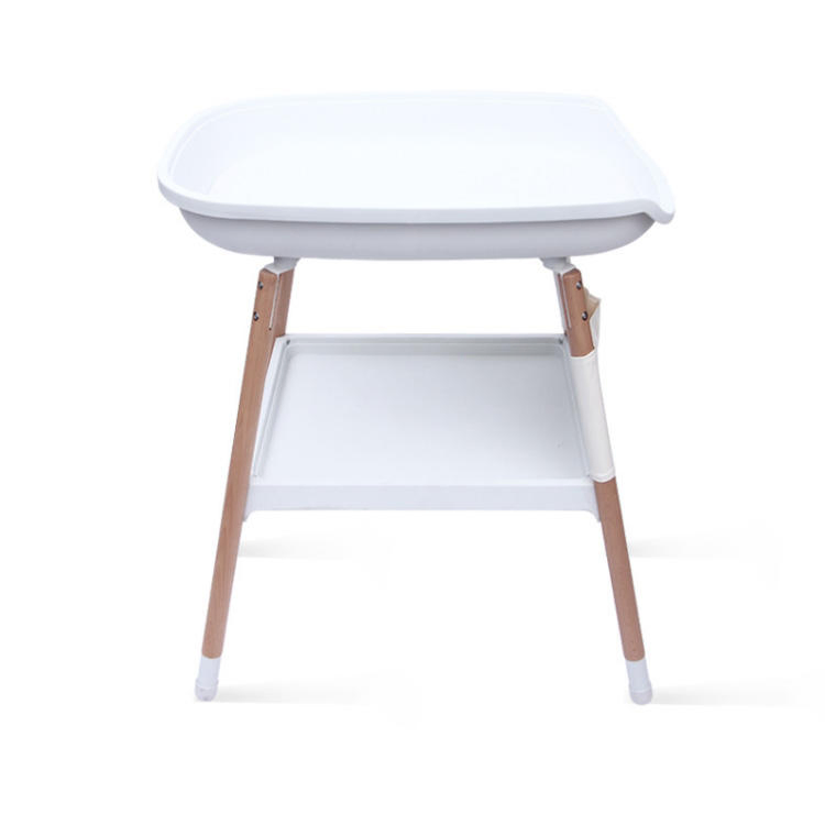 Easy Installation Anti -Skid Infant Baby Diaper Wooden Changing Station
