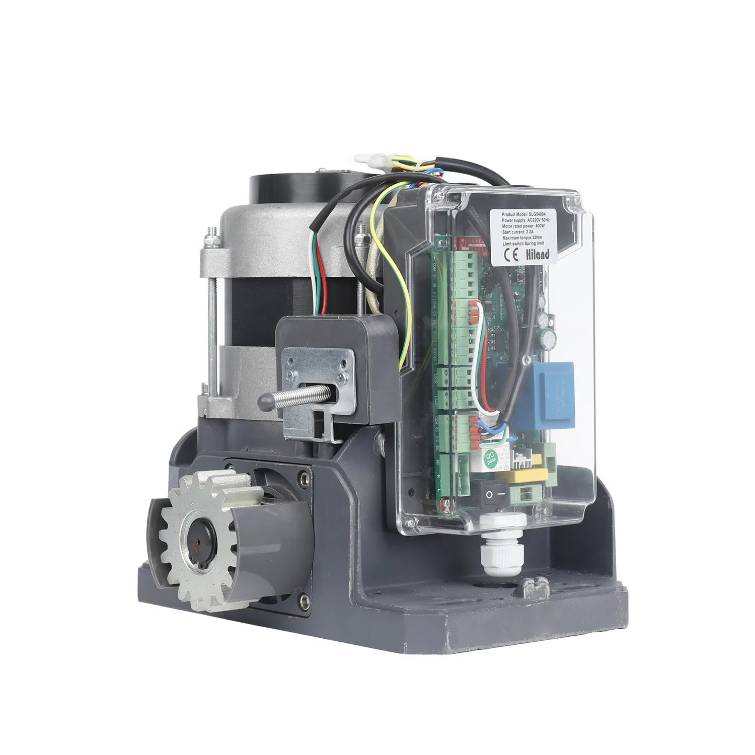 Hiland 400W 1000kg 220V AC Automatic Sliding Gate Opener Slg54004