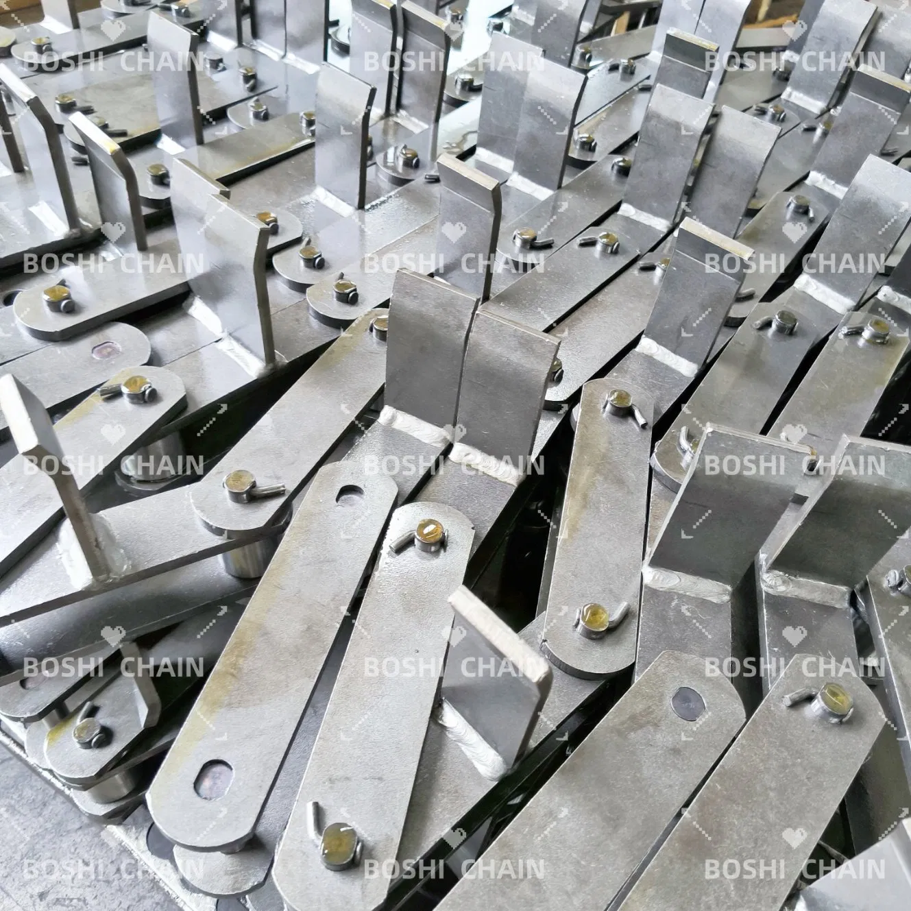 Anti - Wear RF6205 Scraper Chain Ideal for Abrasive Material Handling