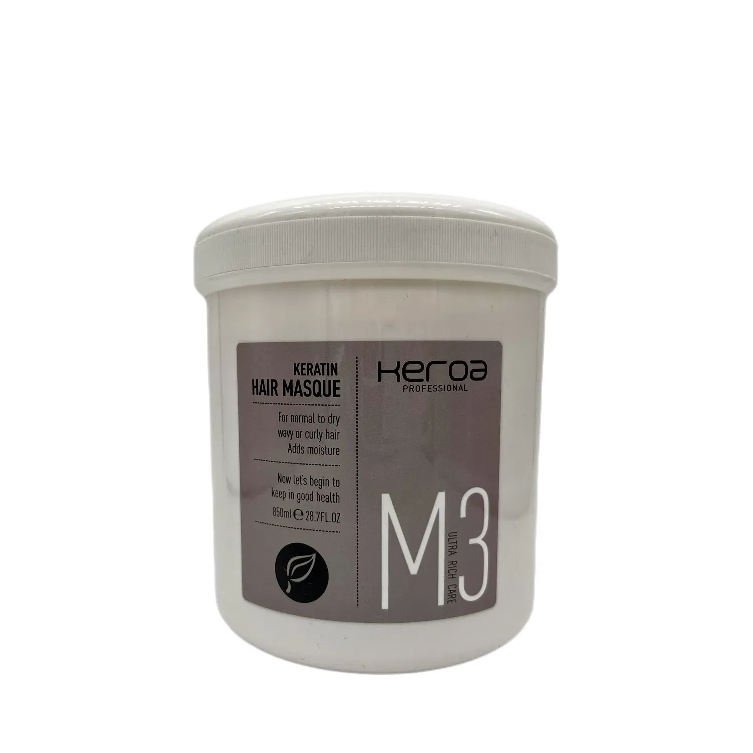 Keratin Hair Masque for Dry Damaged Hair Deep Repair Nourishment