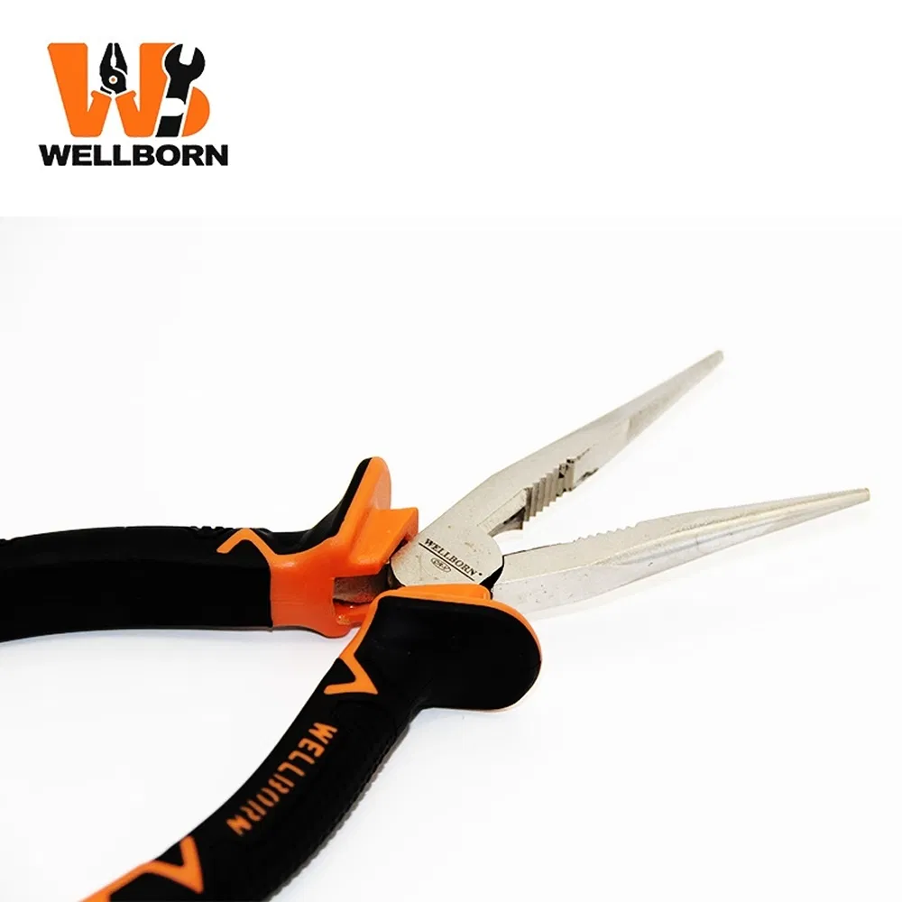 Комбинированные пассатижи с длинным носом Wellborn A-002