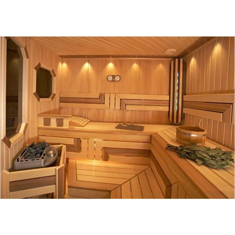Сухая сауна на 10 человек из канадской тсуги