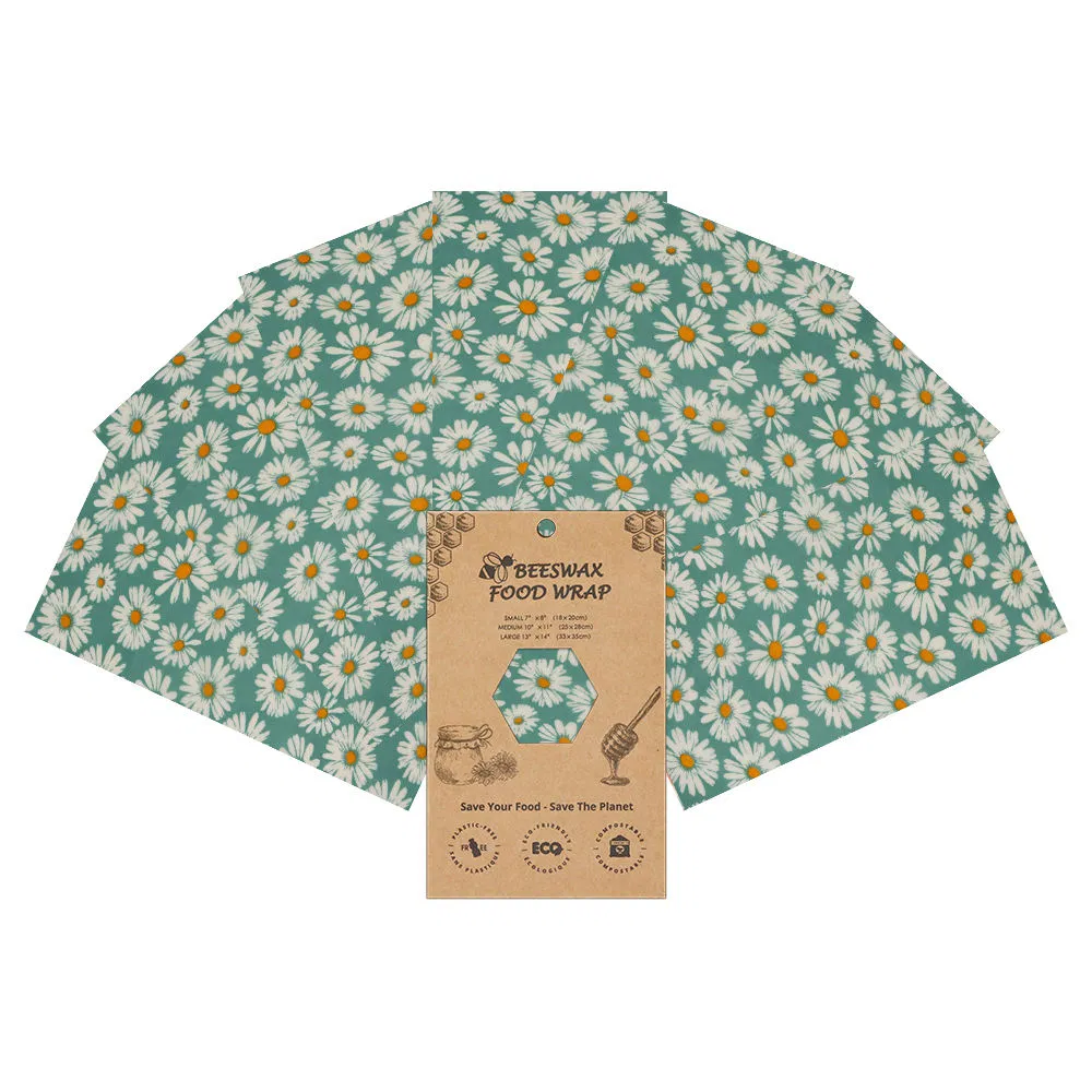 Reusable Sustainable Nature Beeswax Food Wraps